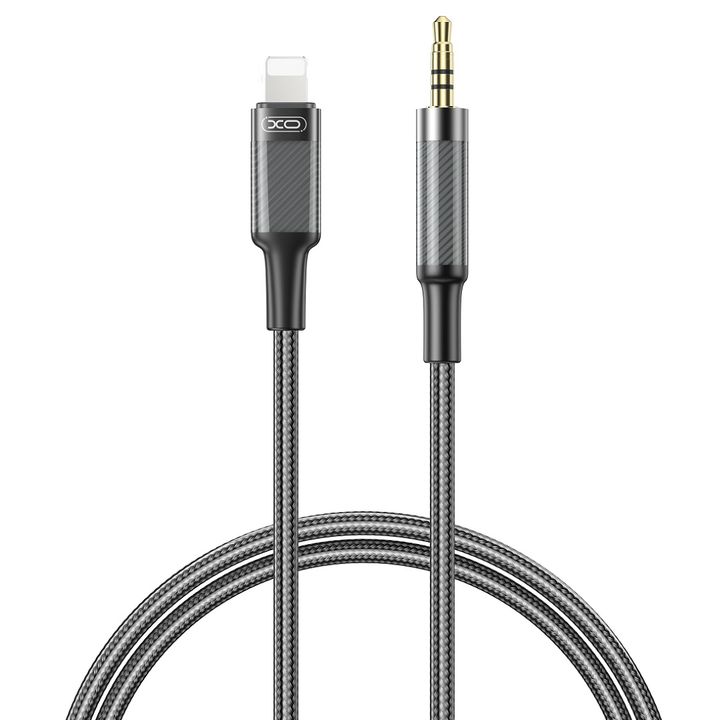 XO kabel audio NB-R279A Lightning - jack 3,5mm 1,0m czarny na NearMe.pl