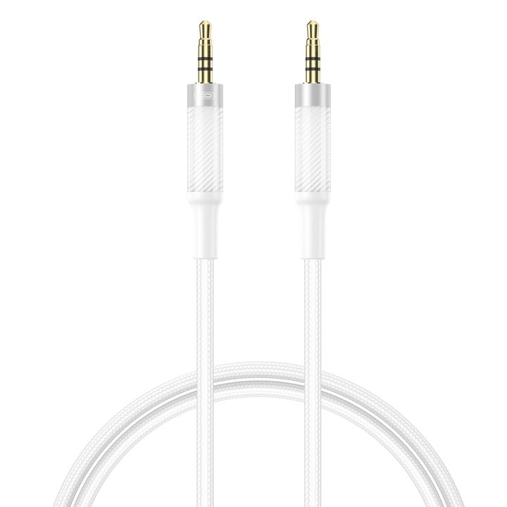 XO kabel audio NB-R279C jack 3,5mm - jack 3,5mm 1,0m biały na NearMe.pl