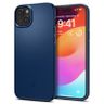 Spigen Thin Fit, navy blue - iPhone 15 na NearMe.pl