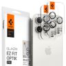 Spigen Glass tR EZ Fit Optik Pro 2 Pack, white tita - iPhone 16/15  Pro/ 16/15  Pro Max na NearMe.pl