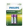 BATERIA PHILIPS AA LR6 BLISTER 2SZT AKUMULATOR 2600mAh Phil-R6B2A260/10 na NearMe.pl