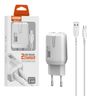 SOMOSTEL ŁADOWARKA SIECIOWA 12W 2.4A + KABEL MICRO USB BIAŁA 2XUSB DUAL SMS-A139 na NearMe.pl