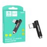 ADAPTER HF TYP-C DENMEN CZARNY AUDIO JACK DU03 na NearMe.pl