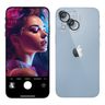 3MK Lens Pro Full Cover iPhone 11/12mini Szkło Hartowane na obiektyw aparatu z ramką montażową 1szt na NearMe.pl