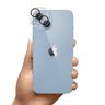 3MK Lens Pro Full Cover iPhone 11/12mini Szkło Hartowane na obiektyw aparatu z ramką montażową 1szt na NearMe.pl