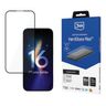 Szkło hartowane 3MK HardGlass Max do     Apple iPhone 16 czarny na NearMe.pl