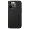 AMG AMHCP14LDOLBK iPhone 14 Pro 6,1" czarny/black hardcase Leather Hot Stamped na NearMe.pl