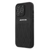 AMG AMHCP13XOSDBK iPhone 13 Pro Max 6,7"czarny/black hardcase Leather Curved Lines na NearMe.pl
