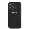 AMG AMHCP13XOSDBK iPhone 13 Pro Max 6,7"czarny/black hardcase Leather Curved Lines na NearMe.pl