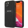 AMG AMHCP13MOSDBK iPhone 13 / 14 / 15 6.1" czarny/black hardcase Leather Curved Lines na NearMe.pl