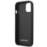 AMG AMHCP13MOSDBK iPhone 13 / 14 / 15 6.1" czarny/black hardcase Leather Curved Lines na NearMe.pl