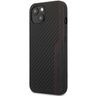 AMG AMHCP13MDEBK iPhone 13 / 14 / 156.1" czarny/black hardcase Leather&Carbon Red Stitching na NearMe.pl