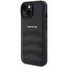 AMG AMHCP15MGSEBK iPhone 15 Plus / 14 Plus 6.7" czarny/black hardcase Leather Debossed Lines na NearMe.pl