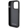 AMG AMHCP15LGSEBK iPhone 15 Pro 6.1"czarny/black hardcase Leather Debossed Lines na NearMe.pl