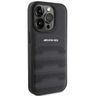 AMG AMHCP15XGSEBK iPhone 15 Pro Max 6.7" czarny/black hardcase Leather Debossed Lines na NearMe.pl