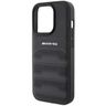 AMG AMHCP15XGSEBK iPhone 15 Pro Max 6.7" czarny/black hardcase Leather Debossed Lines na NearMe.pl