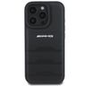 AMG AMHCP16XGSEBK iPhone 16 Pro Max 6.9" czarny/black hardcase Leather Debossed Lines Black Logo na NearMe.pl