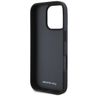 AMG AMHCP16XGSEBK iPhone 16 Pro Max 6.9" czarny/black hardcase Leather Debossed Lines Black Logo na NearMe.pl