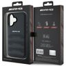 AMG AMHCP16SGSEBK iPhone 16  6.1" czarny/black hardcase Leather Debossed Lines Black Logo na NearMe.pl