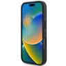 AMG AMHCP16LGSEBK iPhone 16 Pro  6.3" czarny/black hardcase Leather Debossed Lines Black Logo na NearMe.pl
