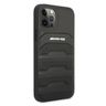 AMG AMHCP12LGSEBK iPhone 12 Pro Max6,7" czarny/black hardcase Leather Debossed Lines na NearMe.pl