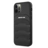 AMG AMHCP12LGSEBK iPhone 12 Pro Max6,7" czarny/black hardcase Leather Debossed Lines na NearMe.pl
