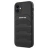 AMG AMHCP12SGSEBK iPhone 12 mini 5,4" czarny/black hardcase Leather Debossed Lines na NearMe.pl