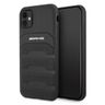 AMG AMHCN61GSEBK iPhone 11 / Xr 6,1"czarny/black hardcase Leather Debossed Lines na NearMe.pl