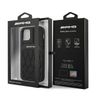 AMG AMHCP12LOSDBK iPhone 12 Pro Max6,7" czarny/black hardcase Leather Curved Lines na NearMe.pl