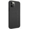AMG AMHCP12MDOLBK iPhone 12/12 Pro 6,1"czarny/black hardcase Leather Hot Stamped na NearMe.pl