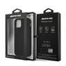 AMG AMHCP12MDOLBK iPhone 12/12 Pro 6,1"czarny/black hardcase Leather Hot Stamped na NearMe.pl