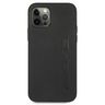 AMG AMHCP12LDOLBK iPhone 12 Pro Max6,7" czarny/black hardcase Leather Hot Stamped na NearMe.pl