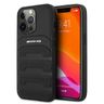 AMG AMHCP13LGSEBK iPhone 13 Pro / 13 6,1" czarny/black hardcase Leather Debossed Lines na NearMe.pl