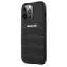 AMG AMHCP13LGSEBK iPhone 13 Pro / 13 6,1" czarny/black hardcase Leather Debossed Lines na NearMe.pl