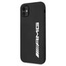 AMG AMHCN61SGLBGN iPhone 11 6,1"czarny/black hardcase Silicone Big Logo na NearMe.pl