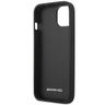 AMG AMHCP14SGSEBK iPhone 14 / 15 / 13 6.1" czarny/black hardcase Leather Debossed Lines na NearMe.pl