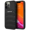 AMG AMHCP14LGSEBK iPhone 14 Pro 6,1" czarny/black hardcase Leather Debossed Lines na NearMe.pl