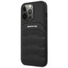 AMG AMHCP14LGSEBK iPhone 14 Pro 6,1" czarny/black hardcase Leather Debossed Lines na NearMe.pl