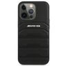 AMG AMHCP14LGSEBK iPhone 14 Pro 6,1" czarny/black hardcase Leather Debossed Lines na NearMe.pl