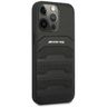 AMG AMHCP14XGSEBK iPhone 14 Pro Max 6,7" czarny/black hardcase Leather Debossed Lines na NearMe.pl