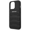 AMG AMHCP14XGSEBK iPhone 14 Pro Max 6,7" czarny/black hardcase Leather Debossed Lines na NearMe.pl