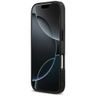 Etui AMG Double Layer Transparent Rhombs MagSafe do iPhone 17 Pro czarny/czerwony na NearMe.pl