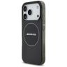 Etui AMG Double Layer Transparent        Smocked MagSafe do iPhone 17 Pro czarny na NearMe.pl