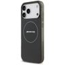Etui AMG Double Layer Transparent        Smocked MagSafe do iPhone 17 Pro Max czarny na NearMe.pl