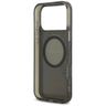Etui AMG Double Layer Transparent        Smocked MagSafe do iPhone 17 Pro Max czarny na NearMe.pl