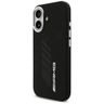 Etui AMG Silicone Oversize Rhombs        MagSafe do iPhone 17 czarny na NearMe.pl