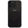 Audi Carbon Fiber iPhone 14 Pro 6.1" czarny/black hardcase AU-TPUPCIP14P-R8/D2-BK na NearMe.pl