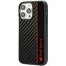 Audi Carbon Fiber Stripe iPhone 14 ProMax 6.7" czarny/black hardcase AUS-TPUPCIP14PM-R8/D1-BK na NearMe.pl