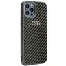 Audi Carbon Fiber iPhone 12/12 Pro 6.1" czarny/black hardcase AU-TPUPCIP12P-R8/D2-BK na NearMe.pl