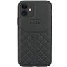 Audi Genuine Leather iPhone 12/12 Pro 6.1" czarny/black hardcase AU-TPUPCIP12P-Q8/D1-BK na NearMe.pl